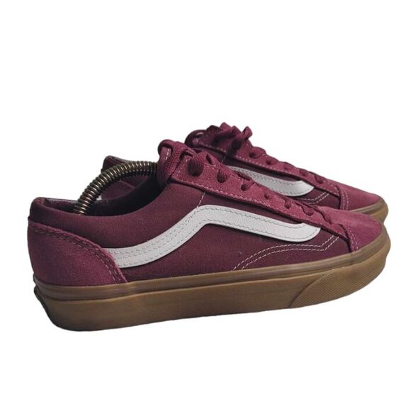 3275 Vans Style 36 Beet Red Low Tops Men's 5 Women's 6.5‎ - Picture 1 of 6